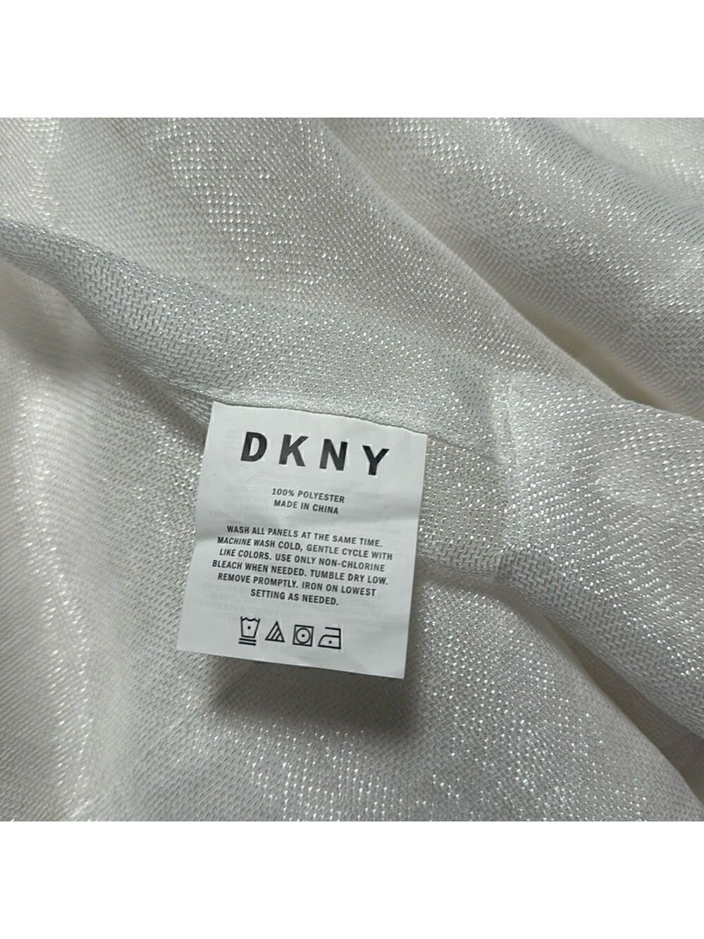 DKNY curtains, set of 3 pieces.